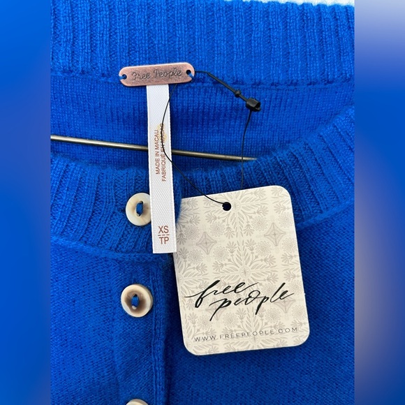 Free People Nocturnal Solid Cashmere Cardi - Picture 12 of 17